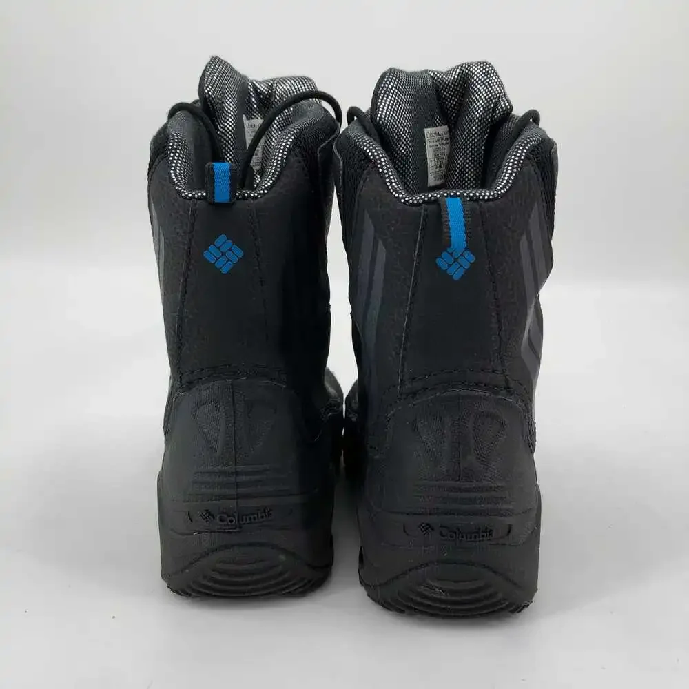 Columbia Black and Blue Synthetic Snow Boots | Perfect for Any Season